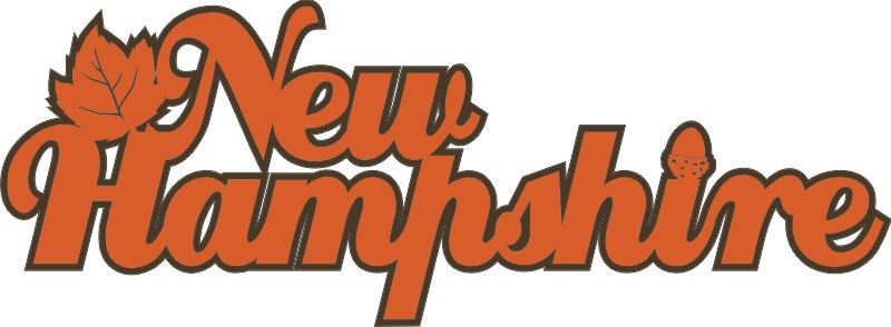 PP New Hampshire Dark Orange On Dark Brown