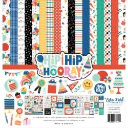 N Echo Park Collection Kit 12&quot;X12&quot; Hip Hip Hooray