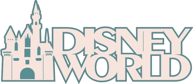 PP Disney World Black On White