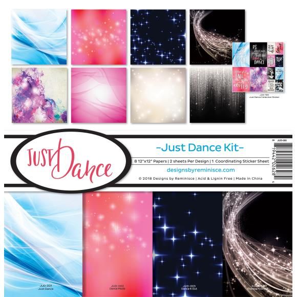 N Reminisce Collection Kit 12&quot; X12&quot; Just Dance