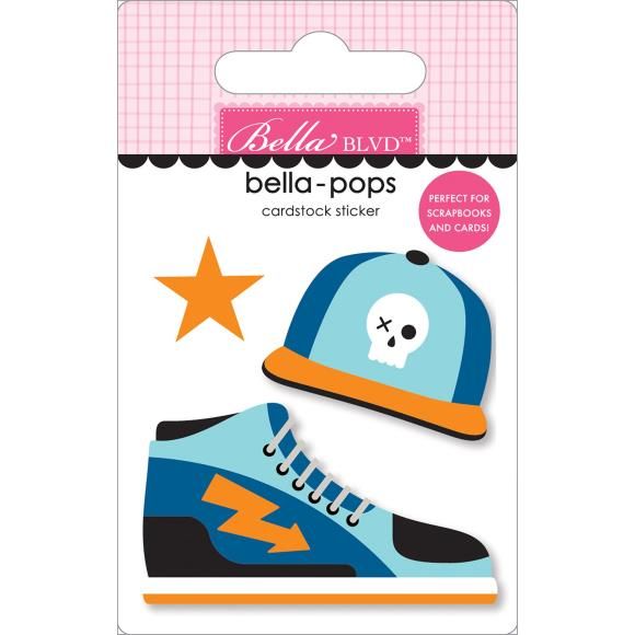 N Teen Vibe Carson Bella-Pops 3D Stickers Guy Style