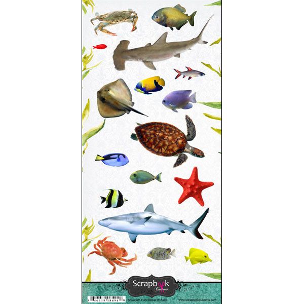 SC Aquarium Fish Sticker