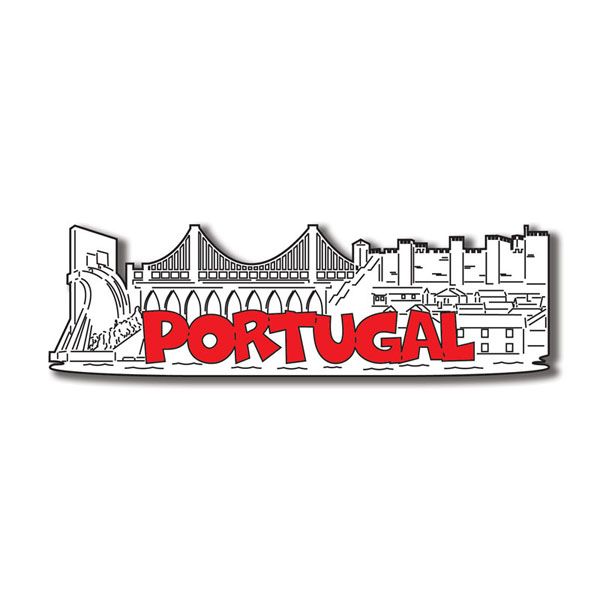 SC Portugal Word &amp; Background Laser (Color May Vary)