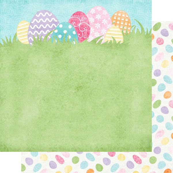 SC Bunches Of Eggs Double-Sided Papef 12x12