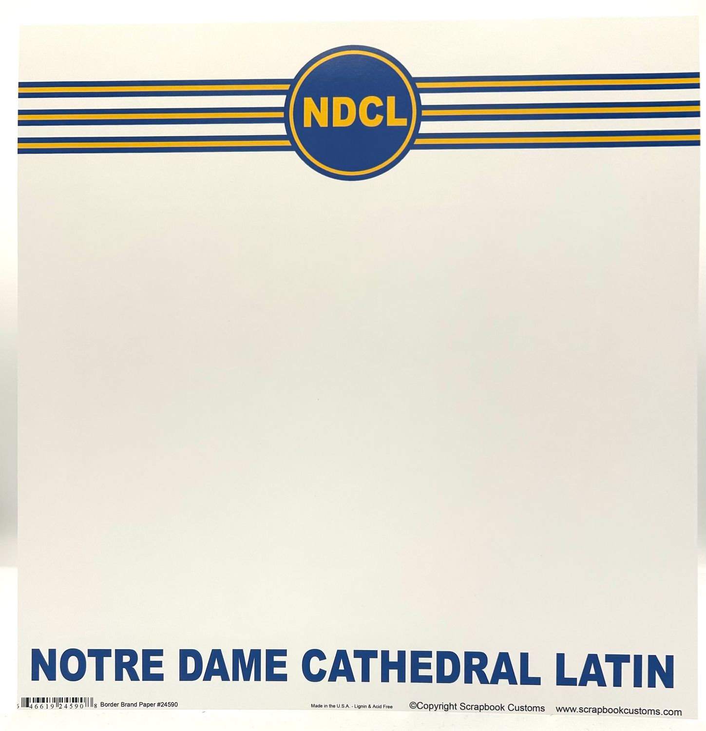 SC Border Brand Paper NDCL