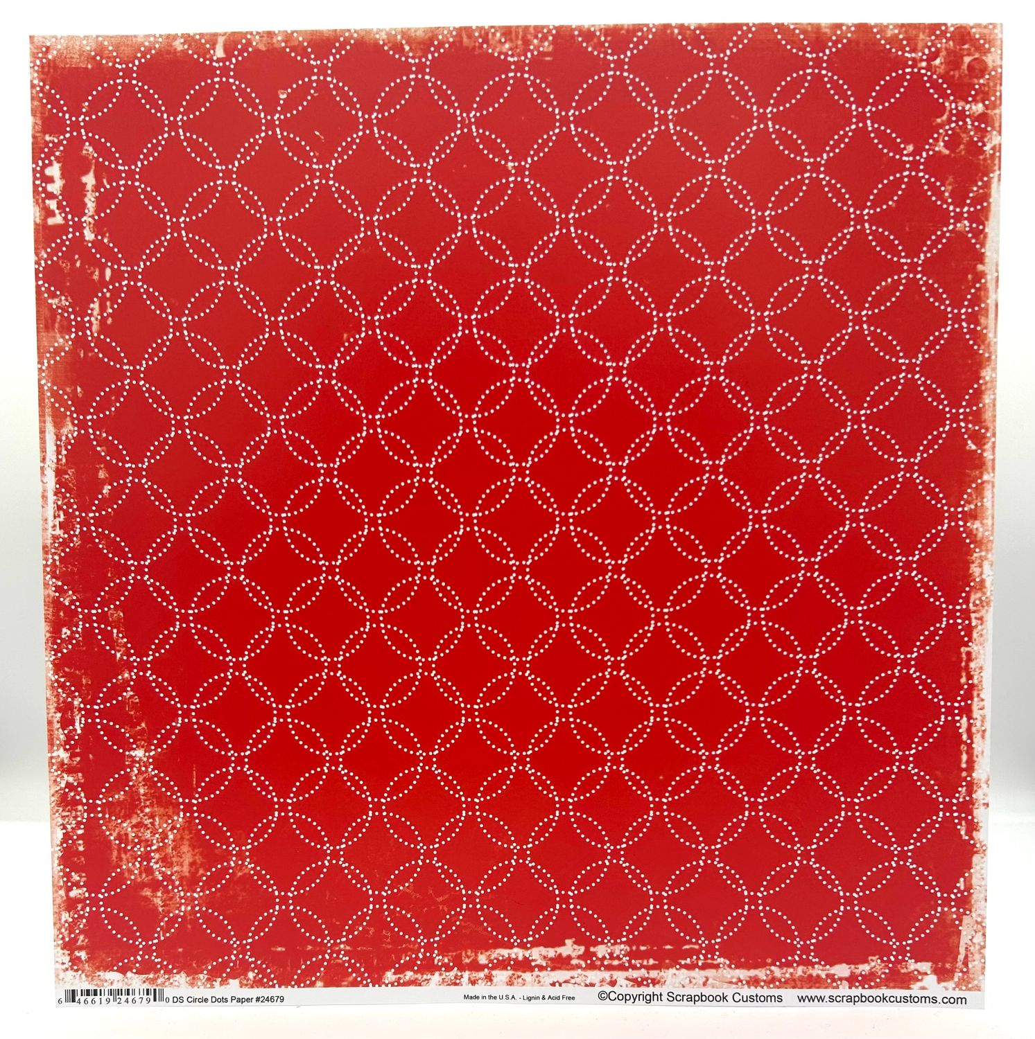 SC Mentor DS Circle Dots Primary/Secondary Paper 12x12