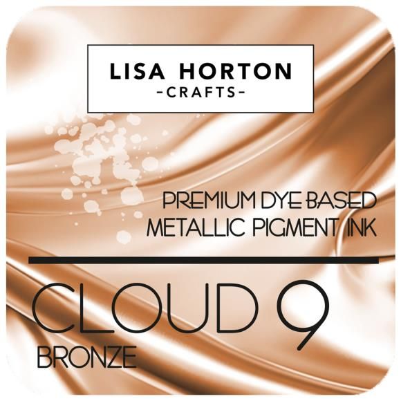 N Lisa Horton Crafts Cloud 9 Metallic Ink Pad  Bronze