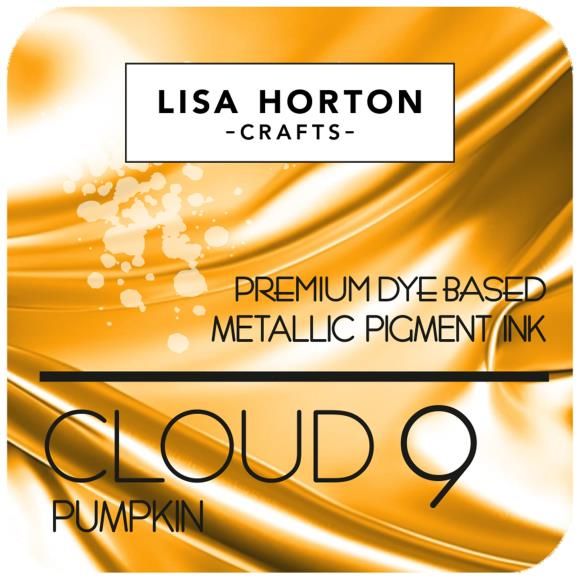 N Lisa Horton Crafts Cloud 9 Metallic Ink Pad Pumpkin