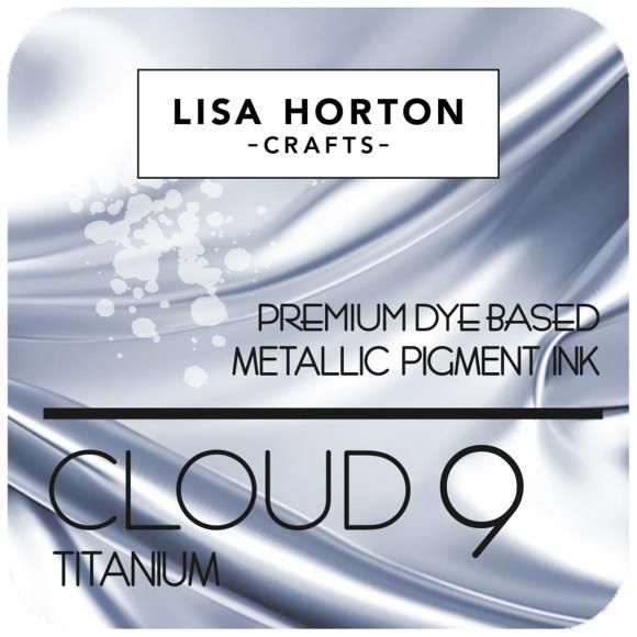 N Lisa Horton Crafts Cloud 9 Metallic Ink Pad  Titanium