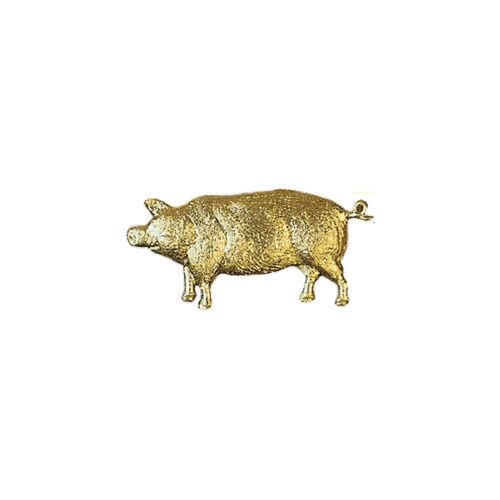 GB Gold Foil Charms Pig