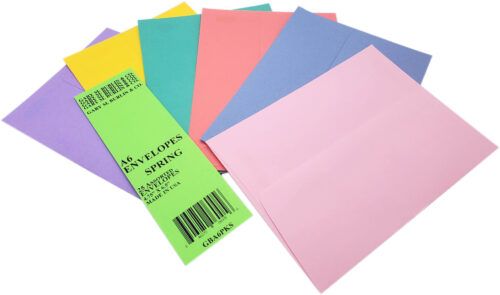 GB A6 Envelopes Spring 25/Pkg