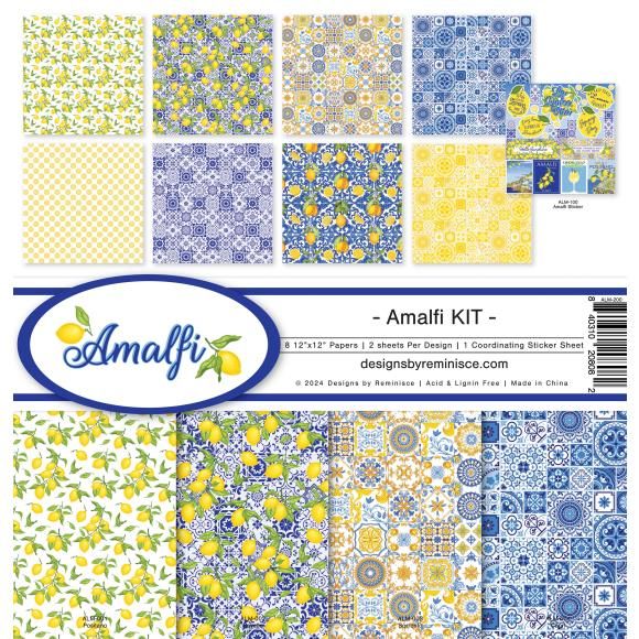 N Reminisce Colection Kit 12&quot; X12&quot; Amalfi