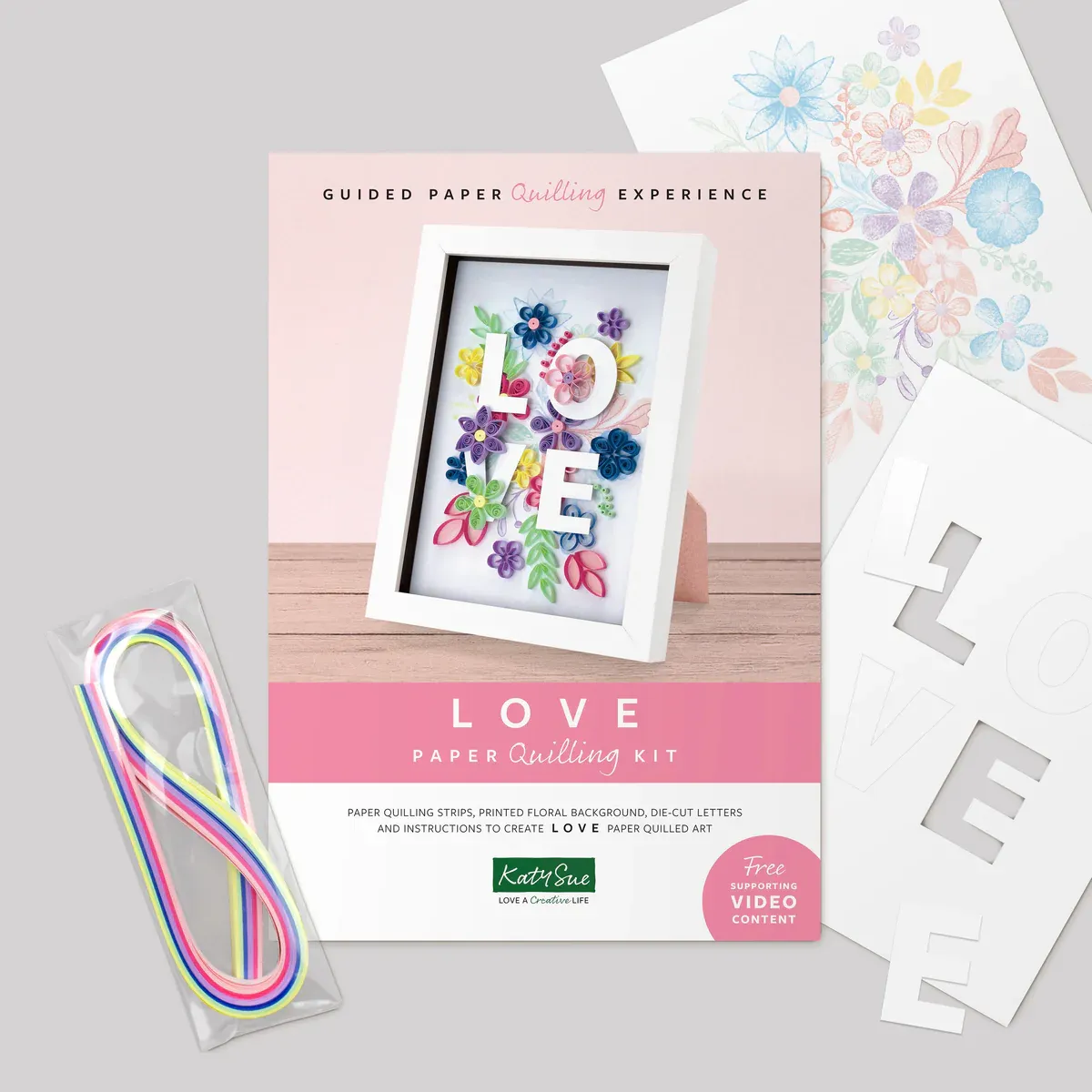 EC Katie Sue Love Paper Quilling Kit