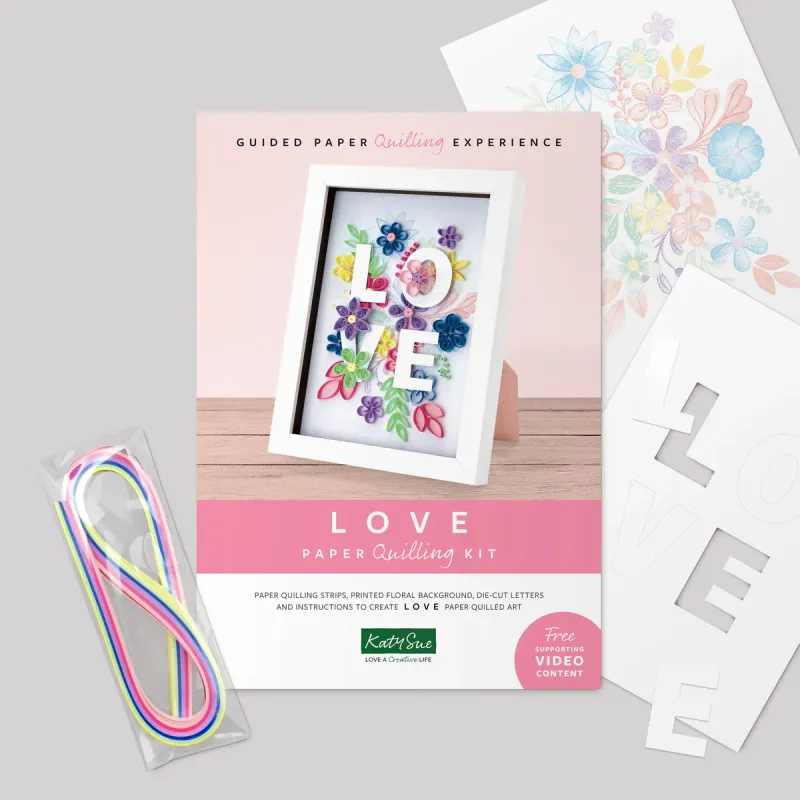 EC Katie Sue Love Paper Quilling Kit