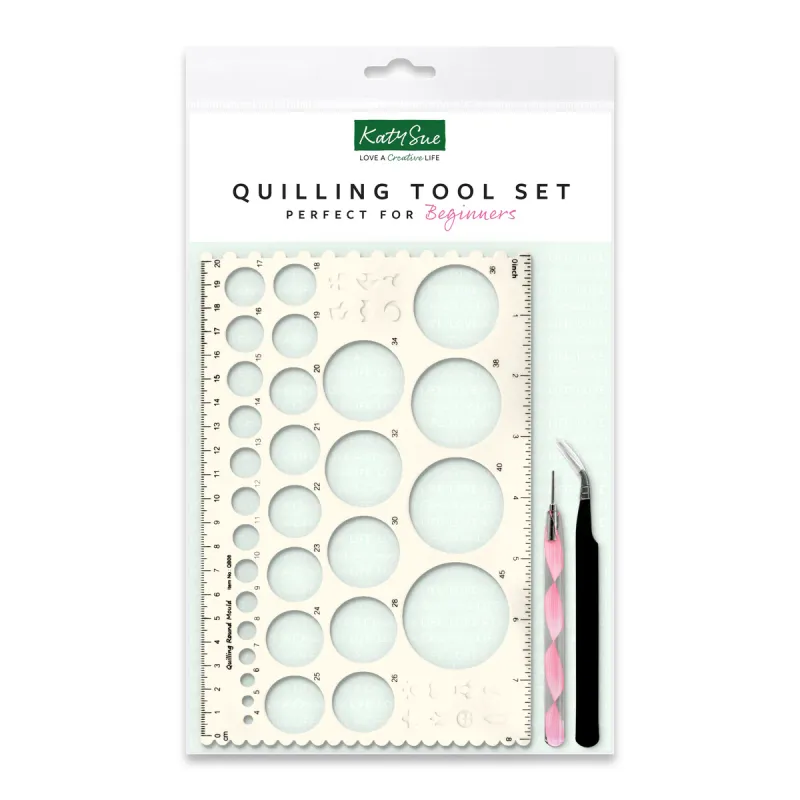 EC Katie Sue Beginners Quilling Tools Bundle