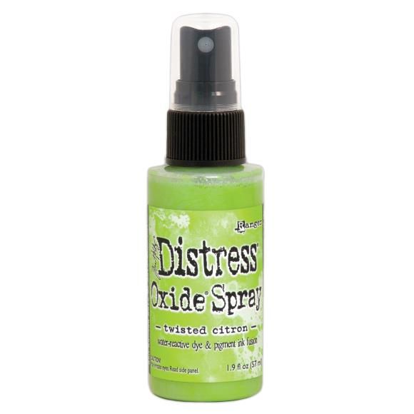 N Tim Holtz Distress Spray Stain 1.9oz Twisted Citron