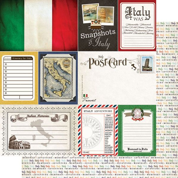 SC Italy Double Sided Journal Paper