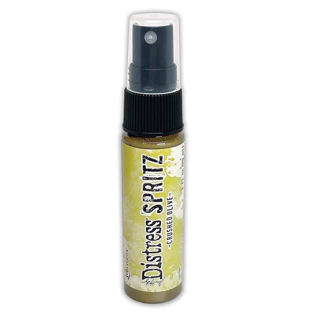 N Tim Holtz Distress Spritz 1oz Bottle Crushed Olive