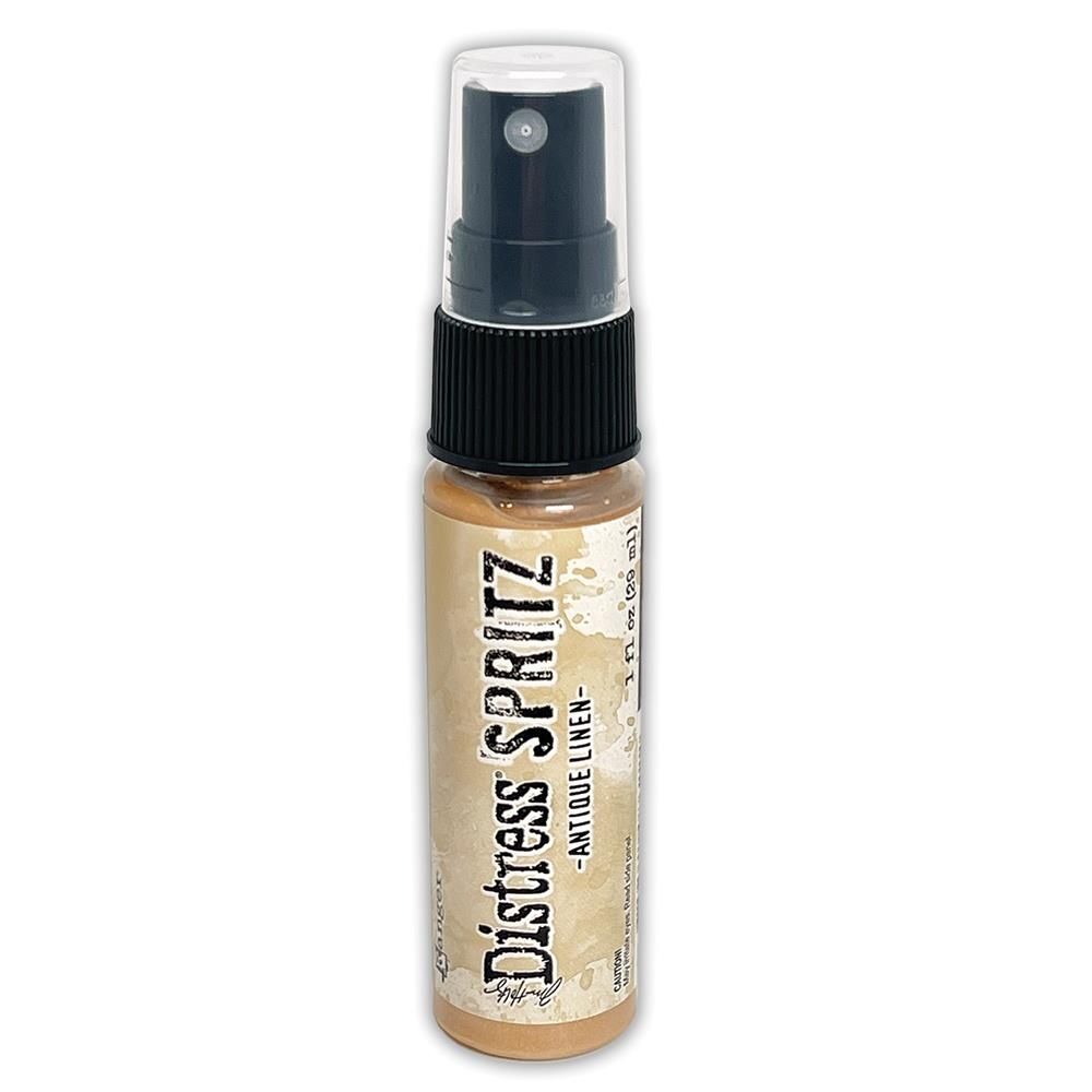 N Tim Holtz Distress Spritz 1oz Bottle Antique Linen