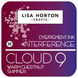 N Lisa Horton Crafts Interference Ink Pad Warm Chesnut Shimmer