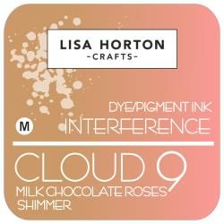 N Lisa Horton Crafts Interference Ink Pad Milk Chocolate Roses Shimmer