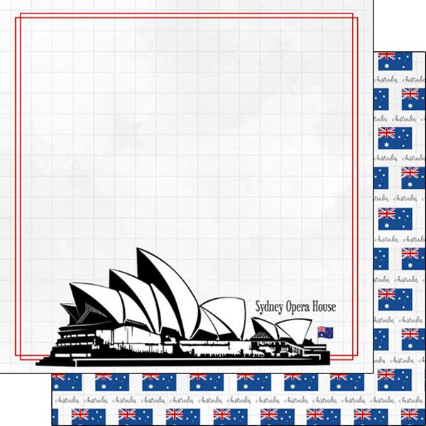 SC Sydney Opera House Adventure Paper 12x12