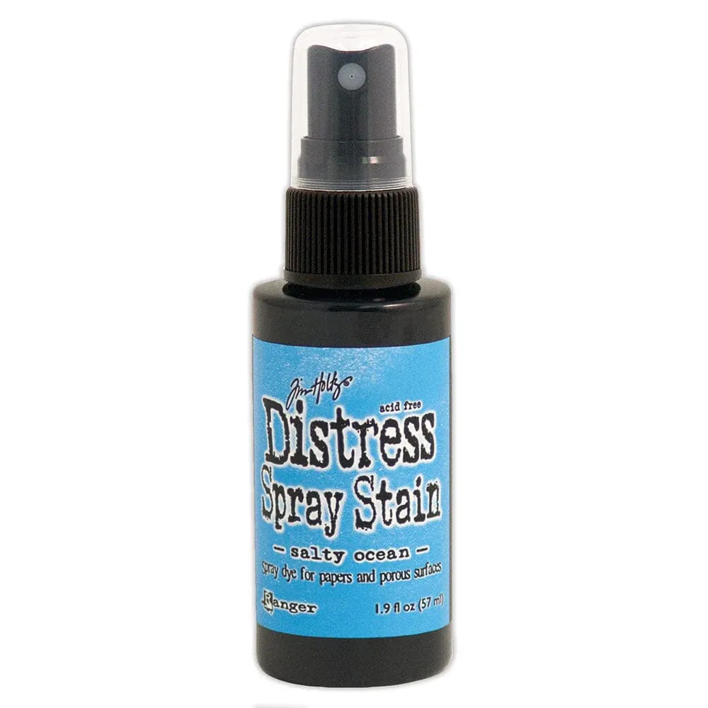 N Tim Holtz Distress Spray Stain 1.9oz Salty Ocean