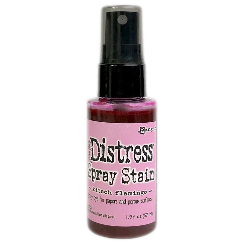 N Tim Holtz Distress Spray Stain 1.9oz Kitsch Flamingo