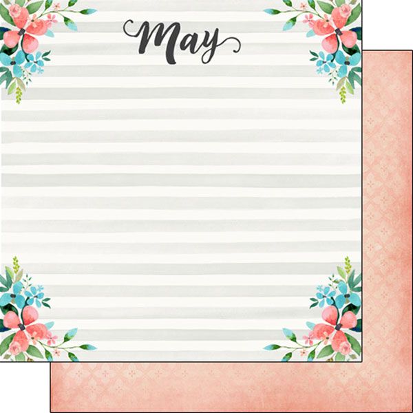 SC May Memories Double-Sided Paper 12x12