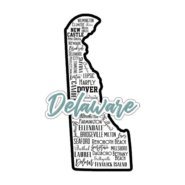 SC Delaware State Sights Laser Cut