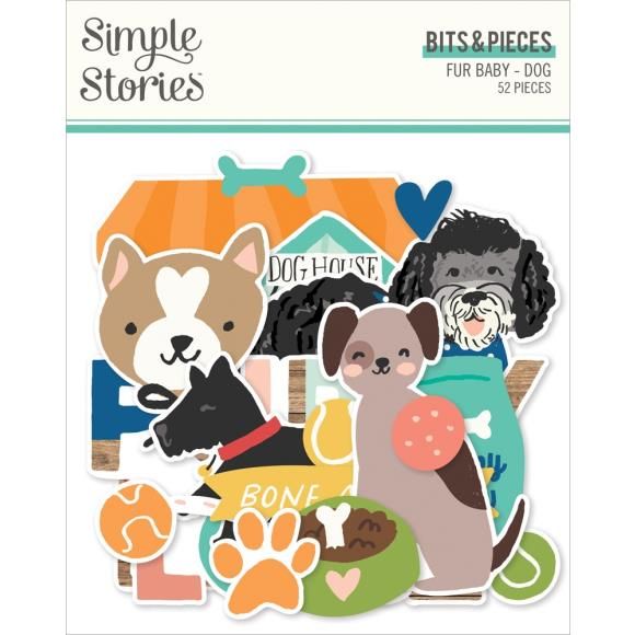 N Fur Baby Dog - Bits &amp; Pieces 52/Pkg