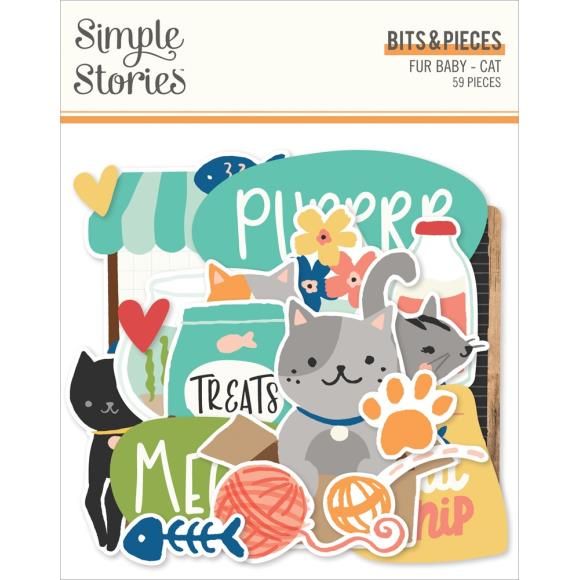 N Fur Baby Cat - Bits &amp; Pieces 59/Pkg