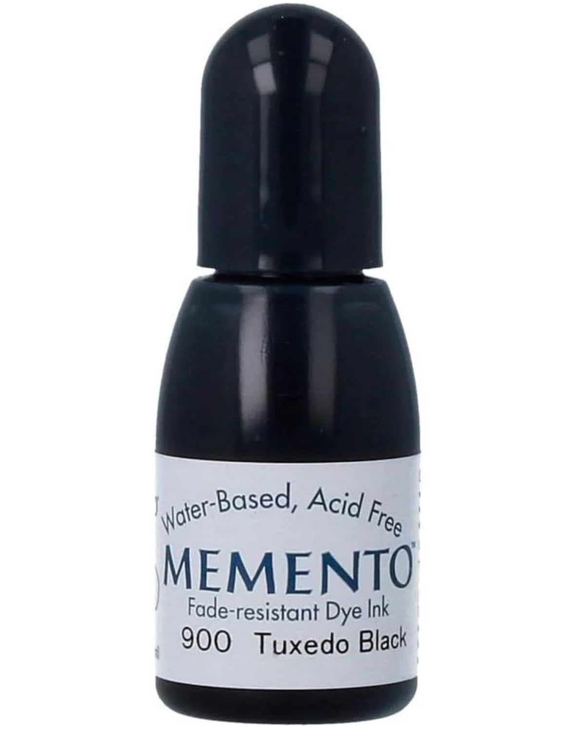 GB Tsukineko Memnto Fade Resistant Dye Ink Reinker Tuxedo Black