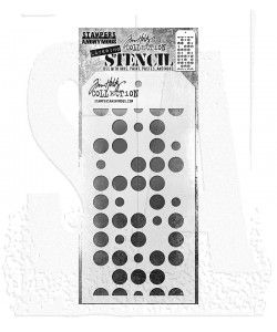 SA Tim Holtz Layering Stencil Spots