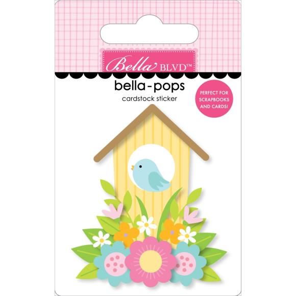 N Just Because Bella-Pops 3D Stickers Flower Garden