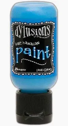 N Dylusions Acrylic Paint 1oz Blue Hawaiian