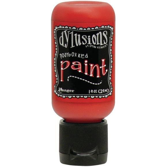 N Dylusions Acrylic Paint 1oz Postbox Red