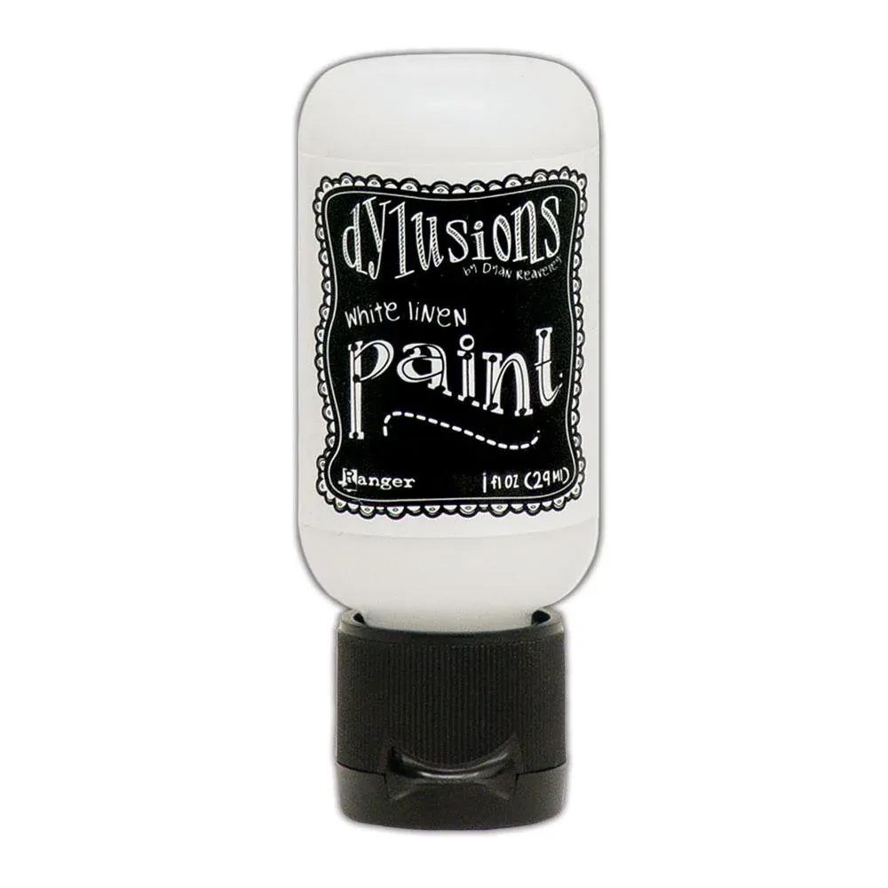 N Dylusions Acrylic Paint 1oz White Linen