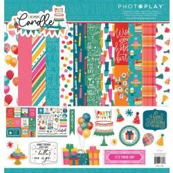 N PhotoPlay Collection Pack 12&quot; X12&quot; Add Another Candle
