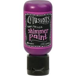 N Dylusions Shimmer Paint 1oz Funky Fuchsia