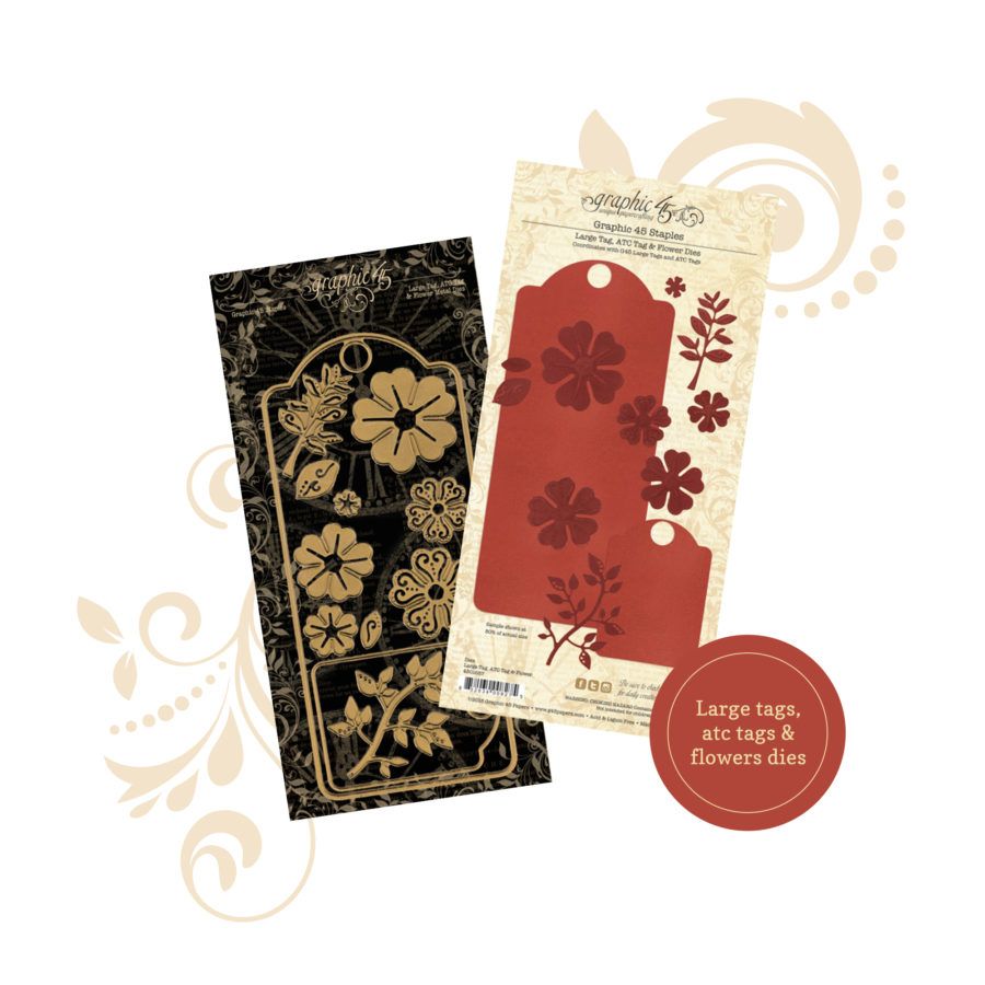 G45 Large Tag, ATC Tag, And Flower Dies