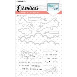 N Studio Light Essentials Stamp &amp; Die Set Nr.25 Air Messages