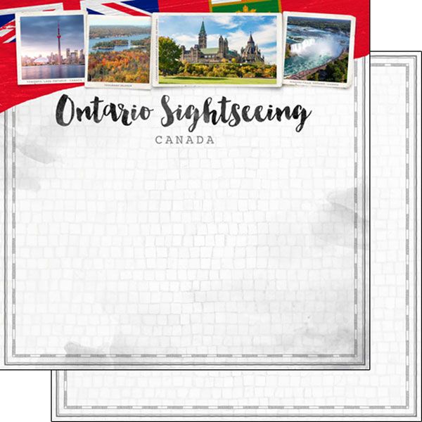 SC Ontario Canada Sights Paper