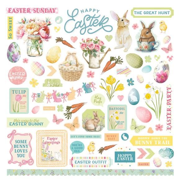 N PhotoPlay Easter Sunday Stickers Element