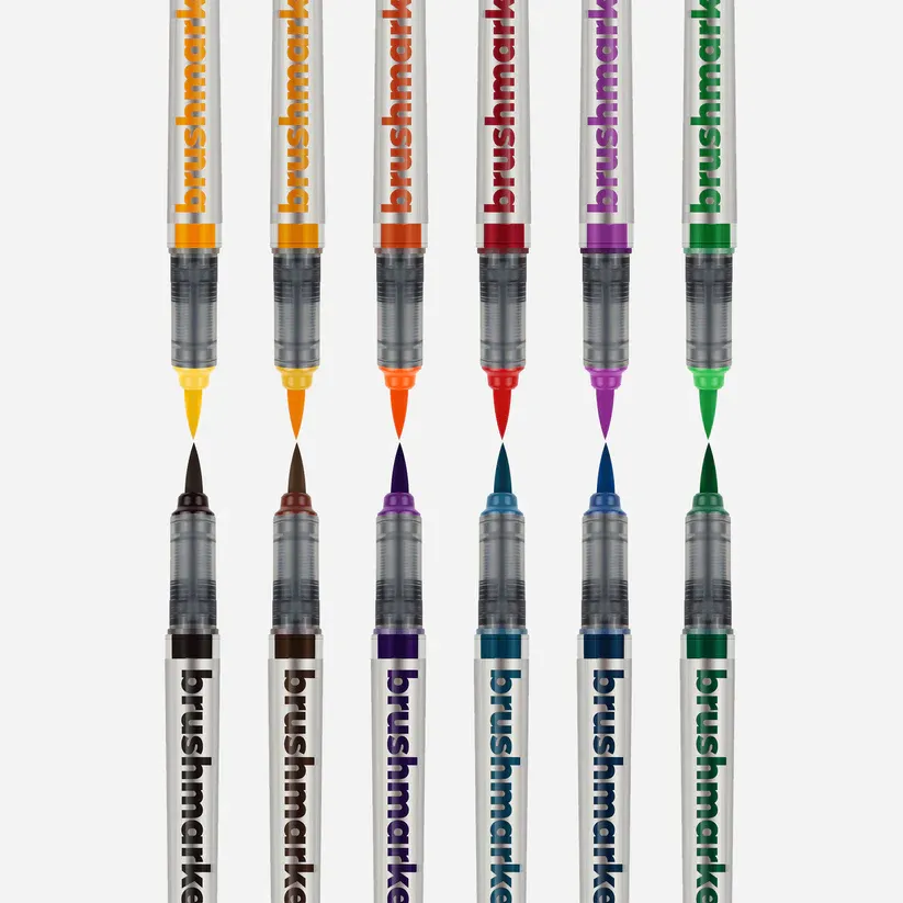 Karin Brushmarker PRO 12pc Basic Color Set