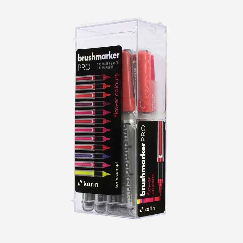 Karin Brushmarker PRO 12pc Flowers Set