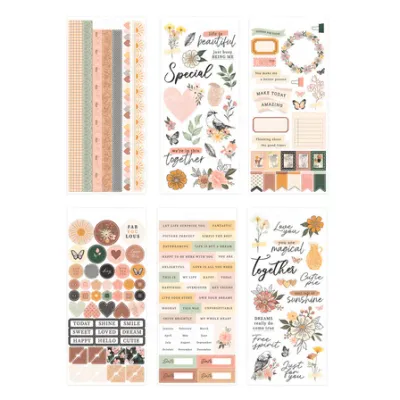 SB Rosie&#39;s Studio Golden Afternoon Sticker Book