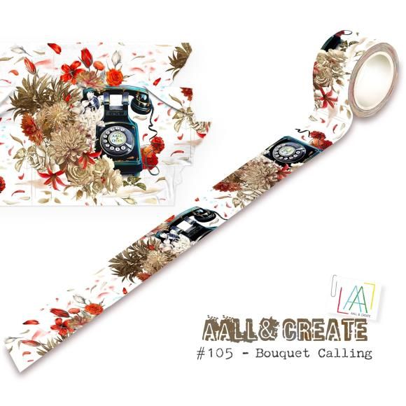 N AALL And Create Washi Tape Bouquet Calling