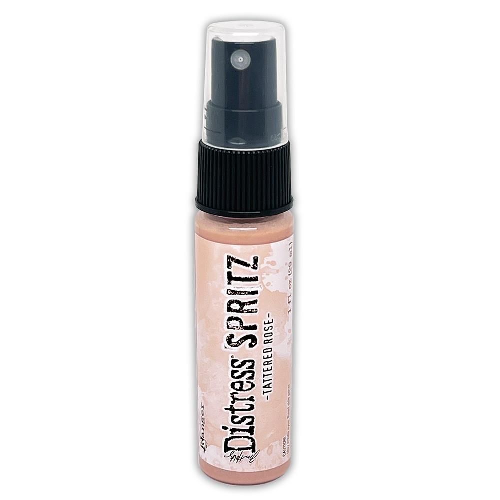 N Tim Holtz Distress Spritz 1oz Bottle Tattered Rose