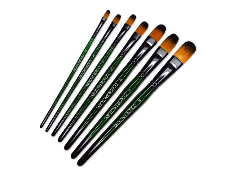 GB Multicraft Artist Brush Set Filbert 7 Pieces
